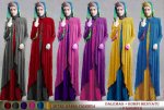 Grosir Baju: 6336 hijab seruni+kerudung,,,harga 65 ribu (kaos PE) abu,merah,pink,ungu,kuning,tosca,,,fit to L besar,,,(kerudung sesuai warna dalaman nya)
